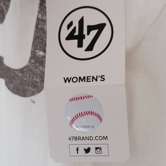 47 Womens San Diego Padres 2X Caribou Long Sleeve Shirt NWT Baseball 100% Cotton - Picture 15 of 15